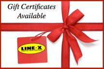 Holiday LINE-X Gift Certificate Promotion